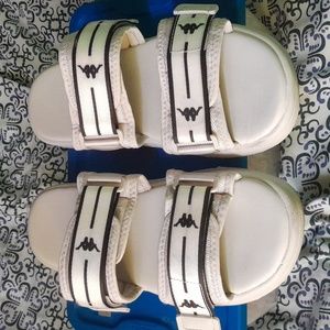 Kappa sandals ,Mens size 10,light grey w/straps